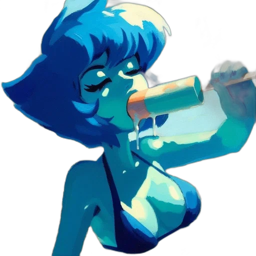 bottle, robot, staff, dress transparent PNG cut-out