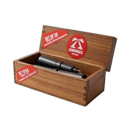 weapon, wooden, box, red transparent PNG cut-out