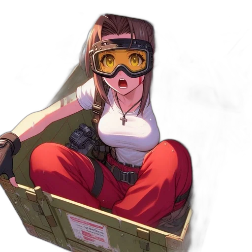 robot, mask, weapon, face transparent PNG cut-out