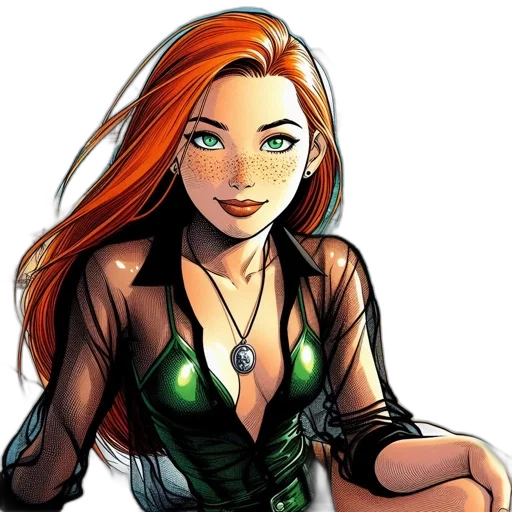 jewelry, comic book art, fantasy art, cartoon transparent PNG cut-out