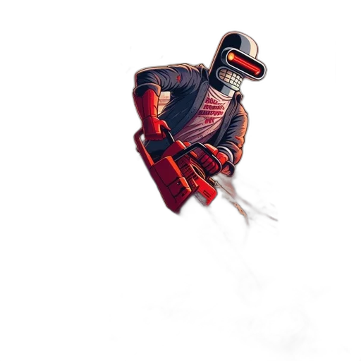 robot, weapon, sword, dragon transparent PNG cut-out