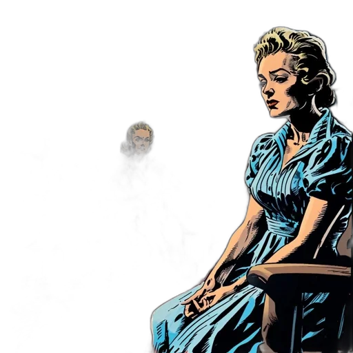 dress, comic book art, concept art, outer space transparent PNG cut-out