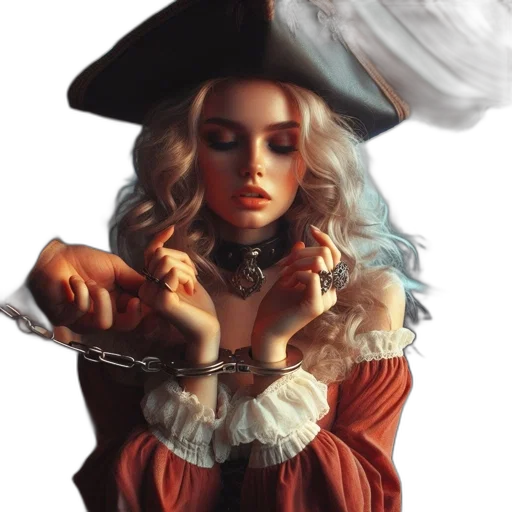dress, jewelry, hat, face transparent PNG cut-out