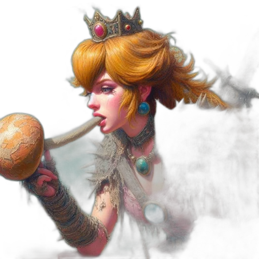 crown, staff, fantasy art, concept art transparent PNG cut-out