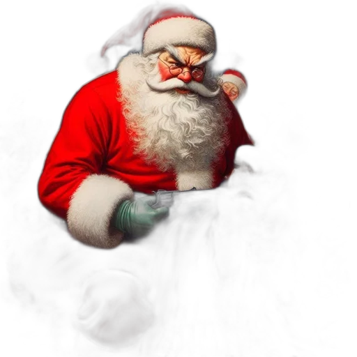 photorealistic, concept art, 3d render, festive transparent PNG cut-out