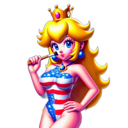 dress, crown, weapon, pixel art transparent PNG cut-out