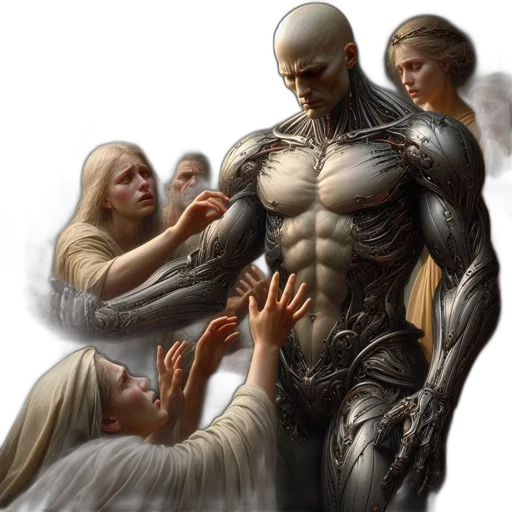 creature, concept art, fantasy art, comic book art transparent PNG cut-out