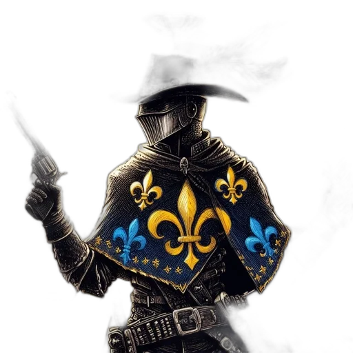 sword, jacket, crown, weapon transparent PNG cut-out