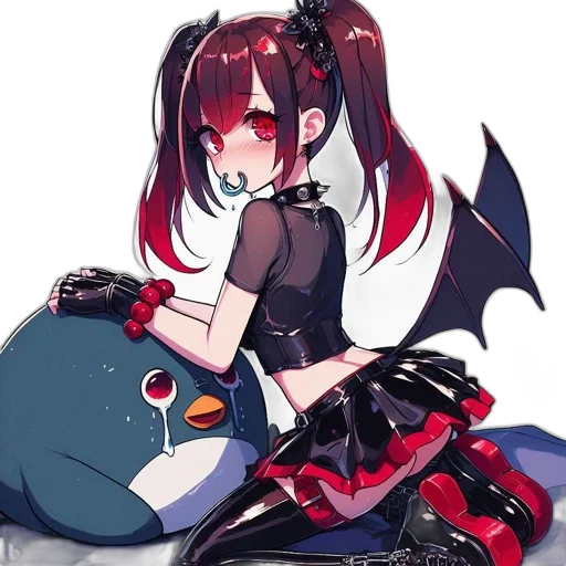 dragon, weapon, creature, staff transparent PNG cut-out