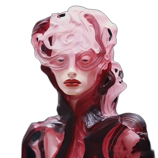 mask, face, creature, robot transparent PNG cut-out