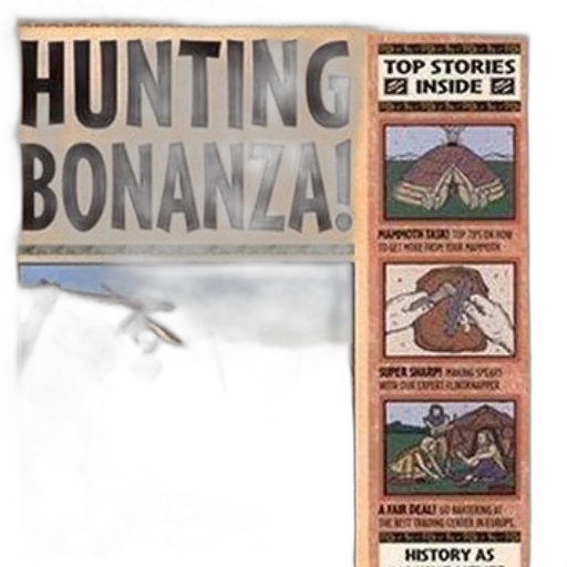 magazine, cover, titled, hunting transparent PNG cut-out
