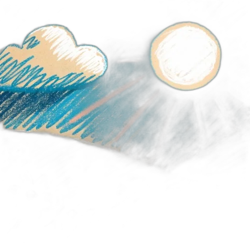 umbrella, watercolor, concept art, photorealistic transparent PNG cut-out
