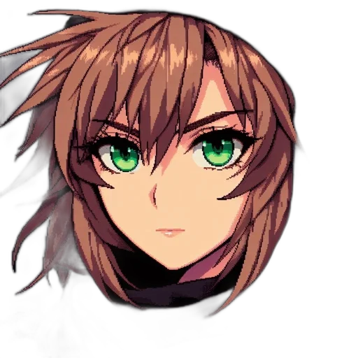 face, hair, mask, staff transparent PNG cut-out