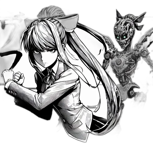 creature, mask, animal, weapon transparent PNG cut-out