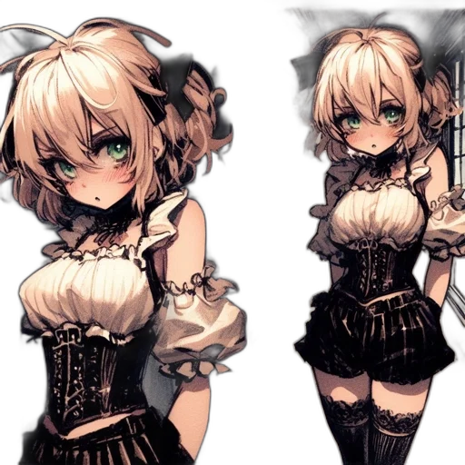 dress, staff, weapon, mask transparent PNG cut-out