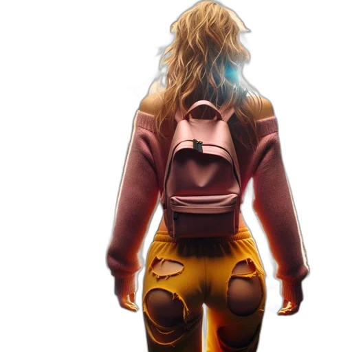 jacket, dress, concept art, 3d render transparent PNG cut-out