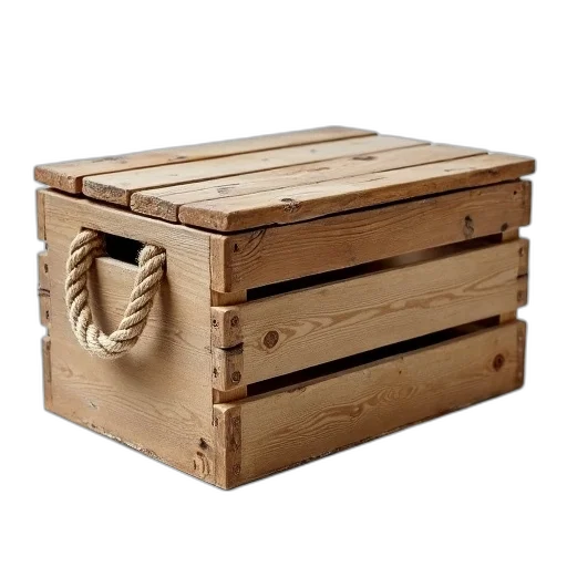 furniture, rustic, wooden, crate transparent PNG cut-out
