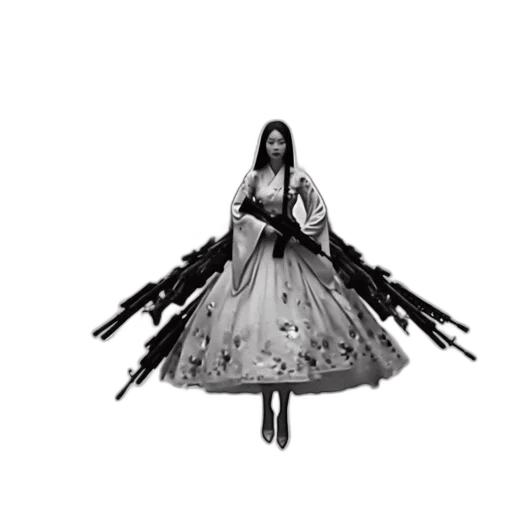 dress, umbrella, weapon, crown transparent PNG cut-out