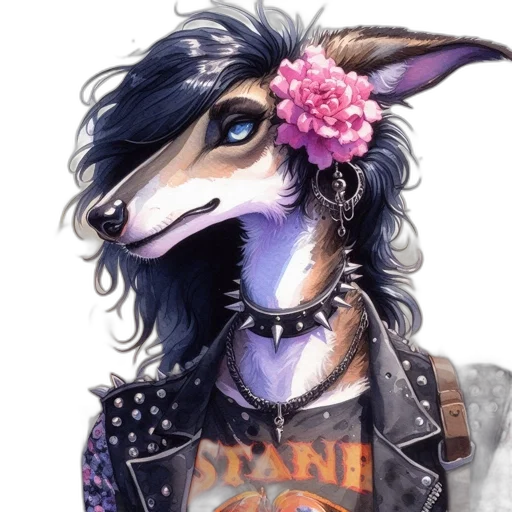 animal, jacket, dragon, mask transparent PNG cut-out