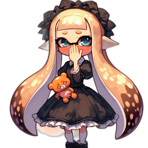 staff, creature, dress, pixel art transparent PNG cut-out