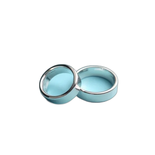 jewelry, 3d render, blue, pastel transparent PNG cut-out