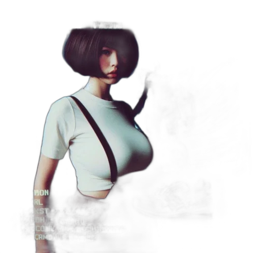 robot, dress, mask, staff transparent PNG cut-out