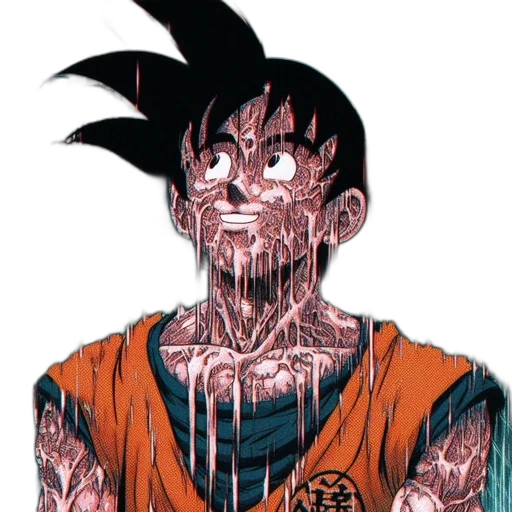 creature, mask, face, comic book art transparent PNG cut-out