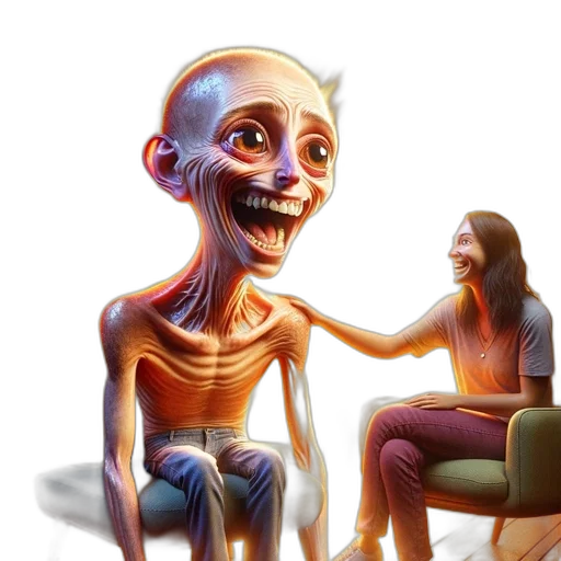 mask, creature, face, robot transparent PNG cut-out
