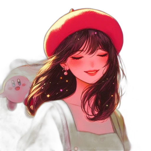 hat, face, mask, watercolor transparent PNG cut-out