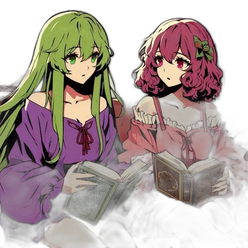 anime, pixel art, fantasy art, concept art transparent PNG cut-out