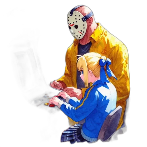 mask, jacket, face, robot transparent PNG cut-out