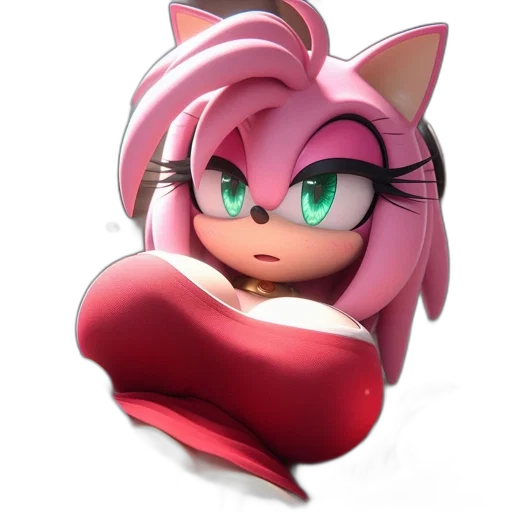 creature, animal, 3d render, anime transparent PNG cut-out