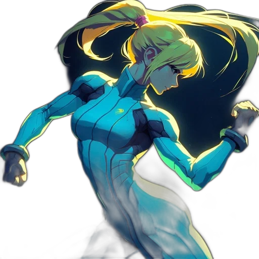 robot, dress, weapon, hair transparent PNG cut-out