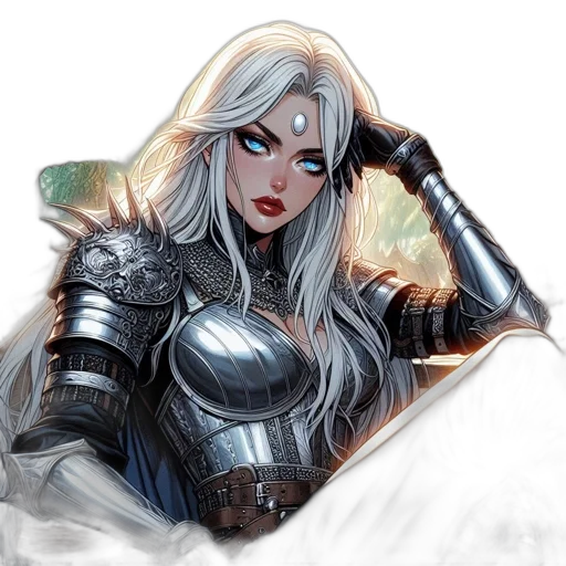 sword, dragon, fantasy art, comic book art transparent PNG cut-out