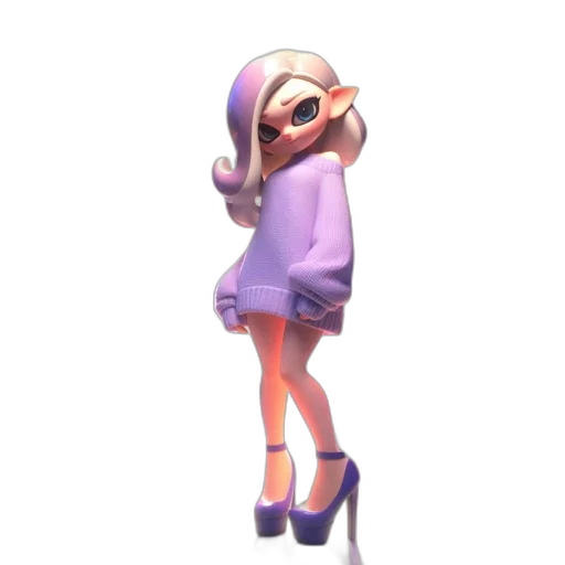 dress, staff, robot, weapon transparent PNG cut-out