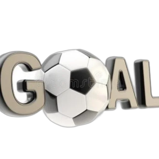 illustration, word, goal, soccer transparent PNG cut-out