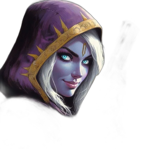 face, mask, staff, crown transparent PNG cut-out
