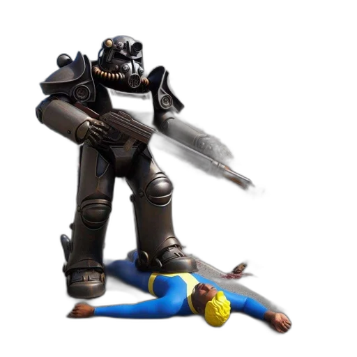 robot, weapon, creature, sword transparent PNG cut-out
