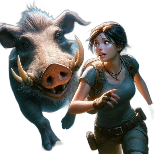 animal, creature, concept art, fantasy art transparent PNG cut-out