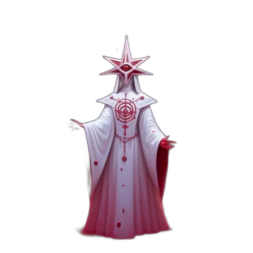 staff, crown, creature, dress transparent PNG cut-out
