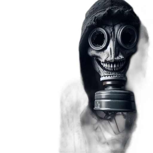 mask, face, bottle, weapon transparent PNG cut-out