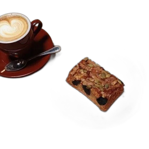 food, latte, heart-shaped, foam transparent PNG cut-out
