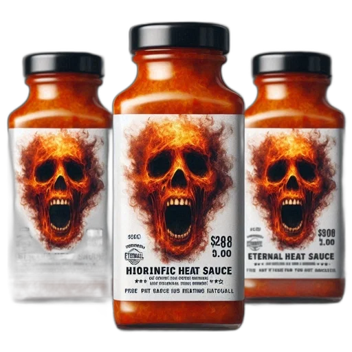 food, three, bottles, eternal transparent PNG cut-out