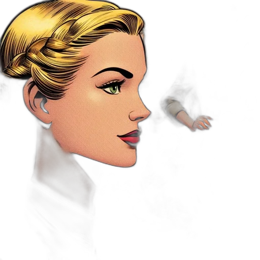 face, staff, hair, jewelry transparent PNG cut-out