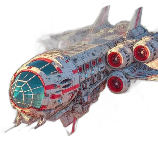 weapon, creature, concept art, 3d render transparent PNG cut-out