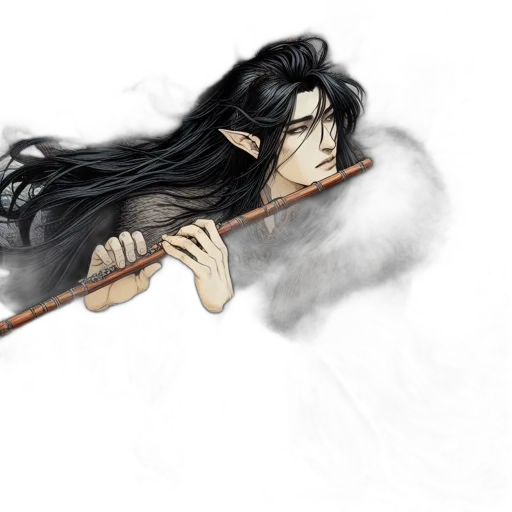 sword, staff, weapon, fantasy art transparent PNG cut-out