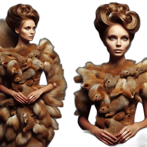 hair, dress, jacket, concept art transparent PNG cut-out
