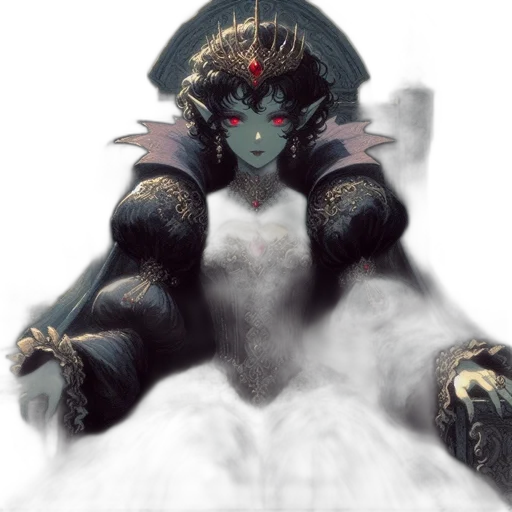 dragon, creature, mask, crown transparent PNG cut-out