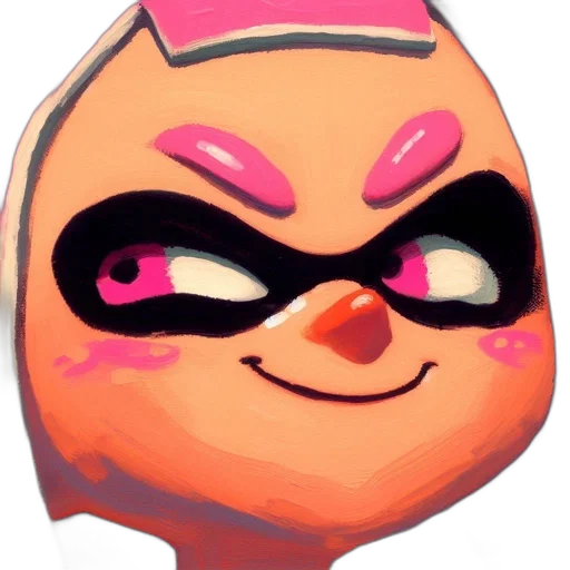 mask, face, weapon, creature transparent PNG cut-out