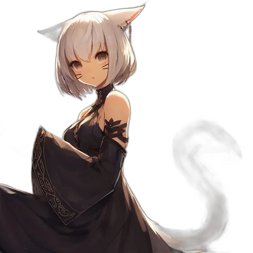 dress, staff, mask, dragon transparent PNG cut-out